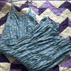 Urban Outfitters Blue Floral Dress